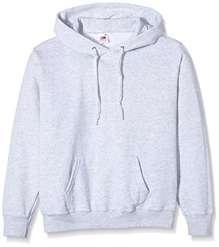 Fruit of the Loom Damen Kapuzenpullover Classic, nero(Charcoal) , XXL von Fruit of the Loom