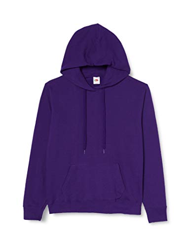 Fruit of the Loom Damen Kapuzenpullover Classic, violett , XL von Fruit of the Loom