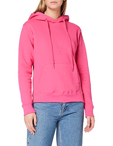 Fruit of the Loom Damen Kapuzenpullover Classic, Rosa (Fuchsia 57) , M von Fruit of the Loom