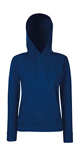 Fruit of the Loom Damen Kapuzenpullover Classic, Blau (Marineblau) , XL von Fruit of the Loom