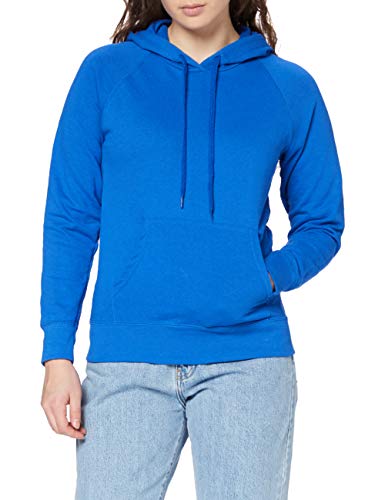 Fruit of the Loom Damen Kapuzenpullover SS076M, Blau - Blau (Königsblau)16 (Herstellergröße:X-Large) von Fruit of the Loom