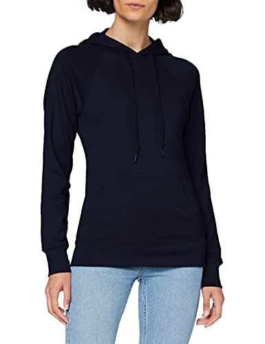 Fruit of the Loom Damen Kapuzenpullover SS076M, Blau - Blue (Deep Navy)16 (Herstellergröße:X-Large) von Fruit of the Loom