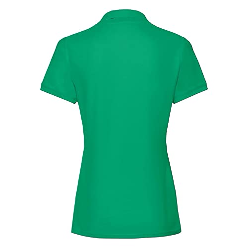 Fruit of the loom Damen Premium Polo Lady-Fit Poloshirt, Grün-Lime, X-Large (Herstellergröße: 16) von Fruit of the Loom