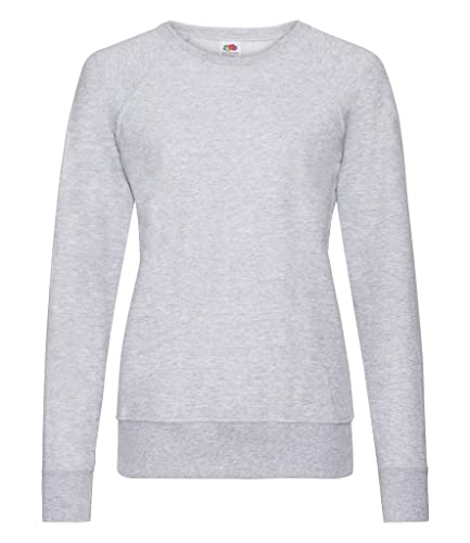Fruit of the Loom Damen Sweatshirt Lightweight Raglan Sweat Lady-Fit von Fruit of the Loom