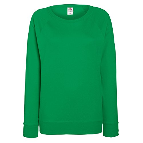 Fruit of the Loom Damen Sweatshirt Lightweight Raglan Sweat Lady-Fit von Fruit of the Loom