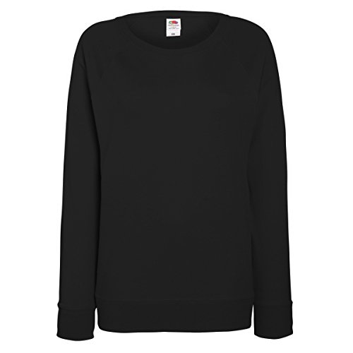 Fruit of the Loom Damen Sweatshirt Lightweight Raglan Sweat Lady-Fit von Fruit of the Loom
