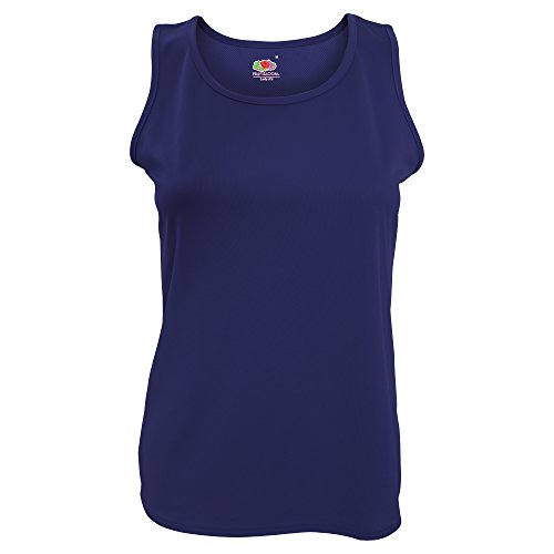 Fruit of the Loom Damen Tank Top Performance Vest Lady-Fit 61-418-0 Deep Navy XL von Fruit of the Loom