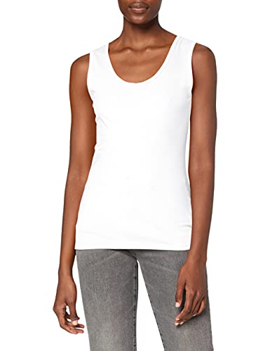 Fruit of the Loom Damen Tank Top Valueweight Vest Lady-Fit 61-376-0 White XS von Fruit of the Loom