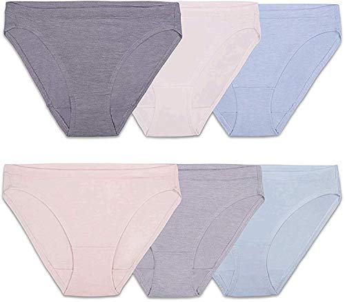 Fruit of the Loom Damen Unterwäsche (12er Pack), Bikini - Modal - 6er-Pack, 7 von Fruit of the Loom