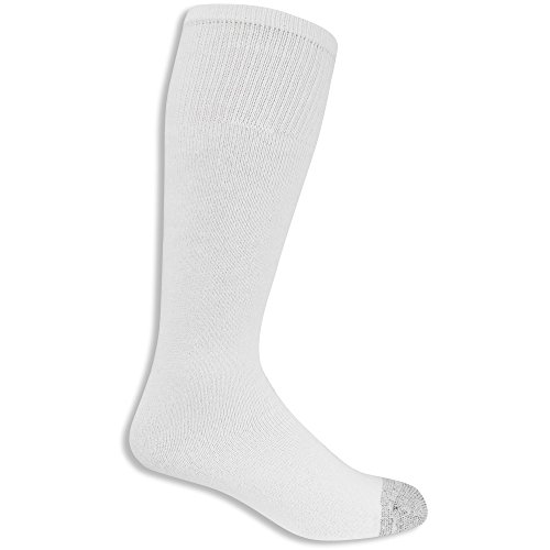 Fruit of the Loom Herren Essential 6 Paar Pack Casual Gepolsterte Mode Liner Socken, Weiß, 6 Stück, Weiss/opulenter Garten, 38-46 EU von Fruit of the Loom