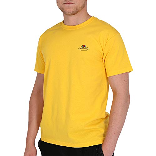 Fruit of the Loom Herren 011036 T-Shirt, Gelb (Sonnenblumengelb 34), X-Large von Fruit of the Loom