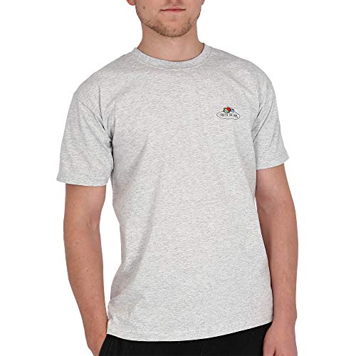 Fruit of the Loom Herren 011036 T-Shirt, Grau (Graumeliert 94), XX-Large von Fruit of the Loom