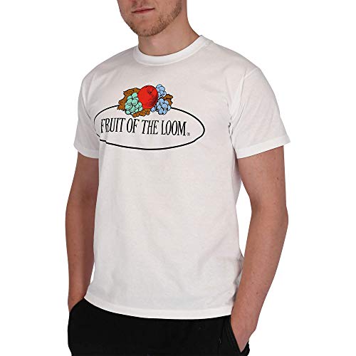 Fruit of the Loom Herren 011036 T-Shirt, Weiß (Weiß 30), XX-Large von Fruit of the Loom