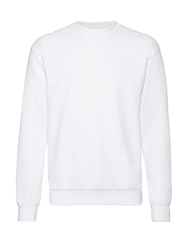 Fruit of the Loom Herren 62-202-0 Set-IN Sweatshirts 1er/2er - 1x Weiss & 1x HLKauf Block - Größe: 4XL Fruit of the Loom Herren 62-202-0 Set-IN Sweatshirts 1er/2er - 1x Weiss & 1x HLKauf Block - Größe: 4XL von Fruit of the Loom
