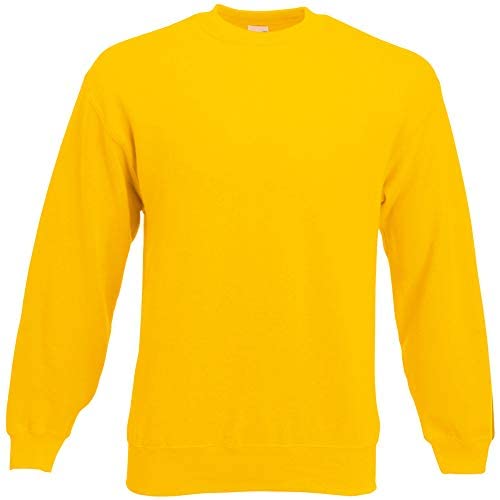 Fruit of the Loom Herren 62-202-0 Sweatshirt, Sonnenblume, XL von Fruit of the Loom