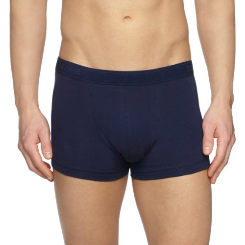 Fruit of the Loom Herren Boxershort 2 er Pack 170207, Gr. 4 (S), Blau (UN Underwear Navy) von Fruit of the Loom