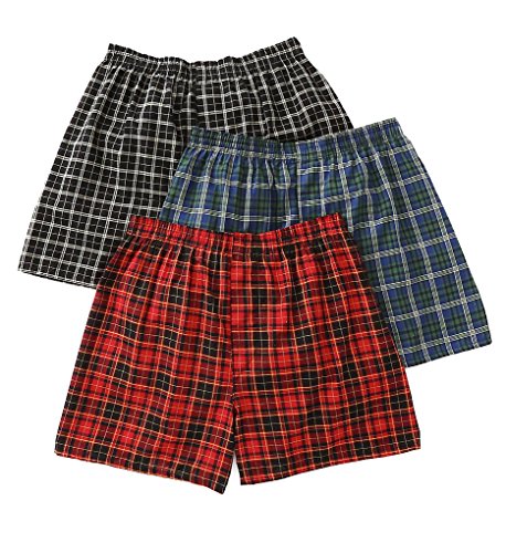 Fruit of the Loom Herren Boxershorts 3er Pack Gr. L, sortiert von Fruit of the Loom