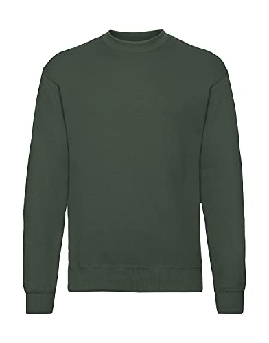 Fruit of the Loom Herren Classic Sweat Kapuzenpullover, Flaschengrün, XXXL von Fruit of the Loom