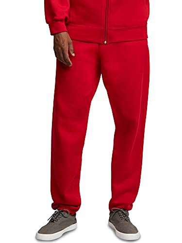 Fruit of the Loom Herren Eversoft Fleece Sweatpants Trainingshose, Rot, Groß von Fruit of the Loom