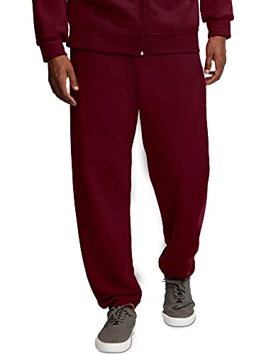 Fruit of the Loom Herren Eversoft Fleece Sweatpants Trainingshose, Kastanienbraun, 4X-Groß von Fruit of the Loom