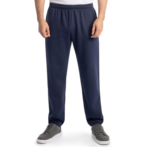 Fruit of the Loom Herren Eversoft Fleece Sweatpants Trainingshose, Marineblau, 3XL von Fruit of the Loom