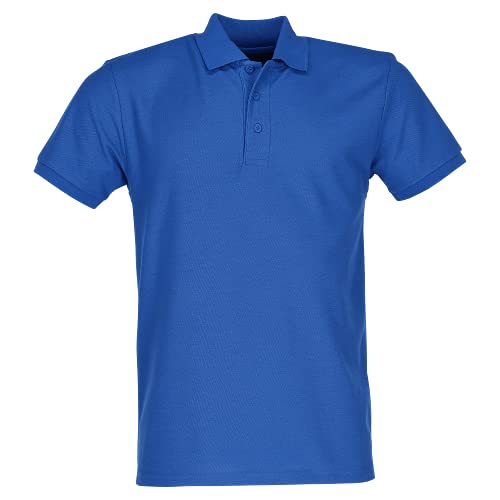 Fruit of the Loom Herren Poloshirt 65/35, Blau(königsblau), Medium von Fruit of the Loom