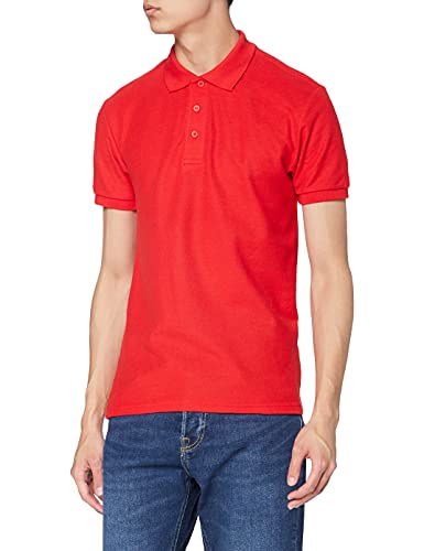 Fruit of the Loom Herren Poloshirt 65/35, Rot(rot), X-Large von Fruit of the Loom