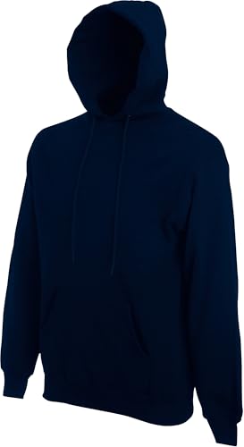 Fruit of the Loom Herren Hooded Sweat Sweatshirt, Farbe:deep Navy, Größe:3XL Fruit of the Loom Herren Hooded Sweat Sweatshirt, Farbe:deep Navy, Größe:3XL von Fruit of the Loom