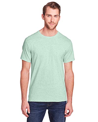 Fruit of the Loom Herren Iconic T-Shirt, Mint to Be Hthr, Mittel von Fruit of the Loom