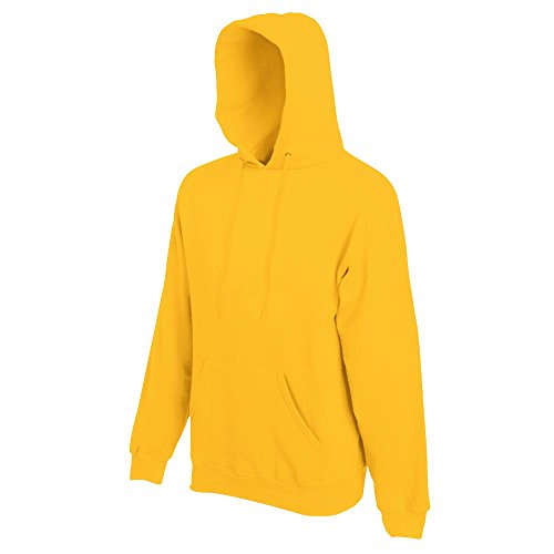 Fruit of The Loom Herren-Kapuzen-Sweatshirt Gr. XL, Sonnenblume von Fruit of the Loom