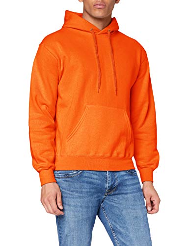 Fruit of the Loom Herren Sweatshirt, Orange, Medium von Fruit of the Loom