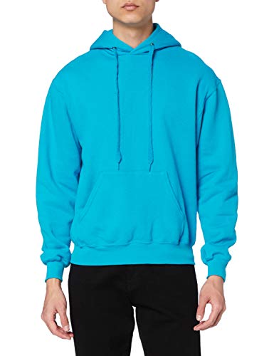 Fruit of the Loom Herren Kapuzenpullover, Blau (Azure), Medium von Fruit of the Loom