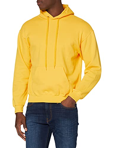 Fruit of the Loom Herren Kapuzenpullover, Gelb (Sunflower), Medium von Fruit of the Loom