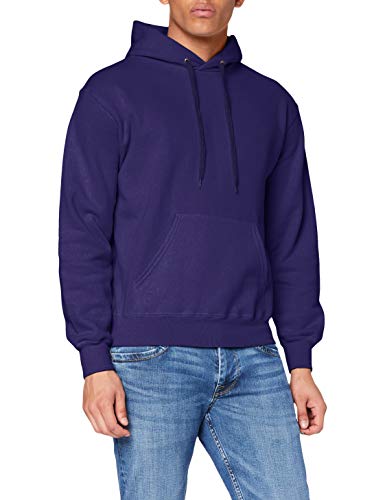 Fruit of the Loom Herren Kapuzenpullover, Violett (Purple), X-Large von Fruit of the Loom