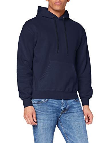 Fruit of the Loom Herren Kapuzenpullover, Blau (Navy), Large von Fruit of the Loom