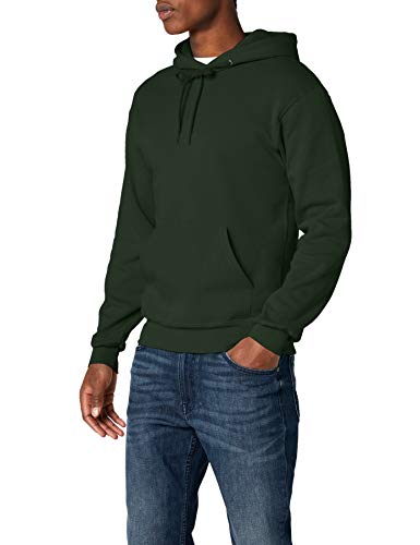 Fruit of the Loom Herren Kapuzenpullover, Grün (Bottle Green), Large von Fruit of the Loom