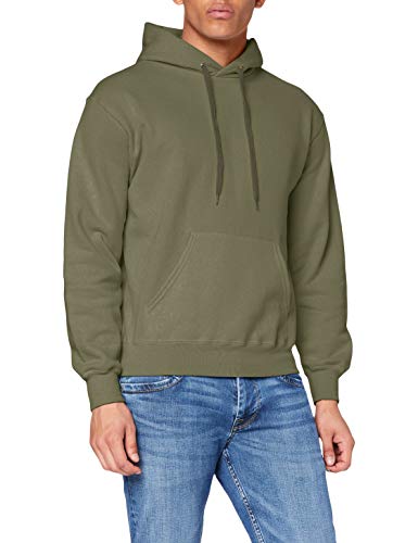 Fruit of the Loom Herren Kapuzenpullover, Grün (Classic Olive), XX-Large von Fruit of the Loom