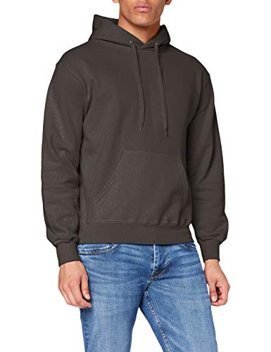 Fruit of the Loom Herren Kapuzenpullover, Grau (Light Graphite), Large von Fruit of the Loom