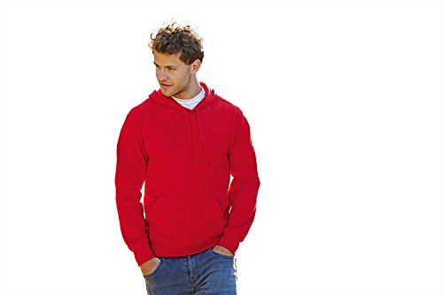 Fruit of the Loom Herren Sweatshirt, Orange, XX-Large von Fruit of the Loom