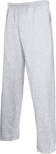 Fruit of the loom Herren Lightweight Jog Pants Sport Jogger, Grau (Heather Grey 123), W32 (Herstellergröße: M) von Fruit of the Loom