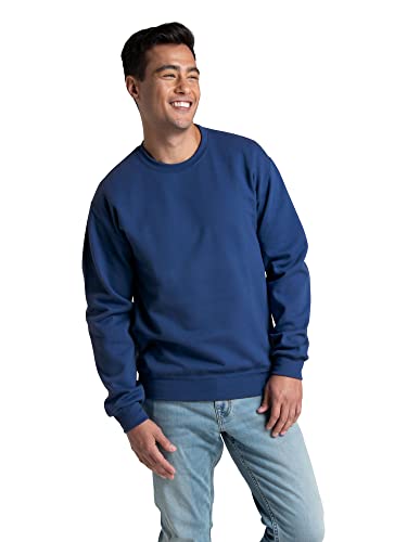 Fruit of the Loom Herren Moisture Wicking Eversoft Fleece Sweatshirt, Mellow Blue, XXX-Large von Fruit of the Loom