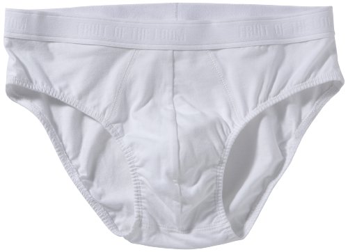 Fruit of the Loom Herren Pant 2 er Pack 170187, Gr. 8 (XXL), Weiß (30 Weiss) von Fruit of the Loom