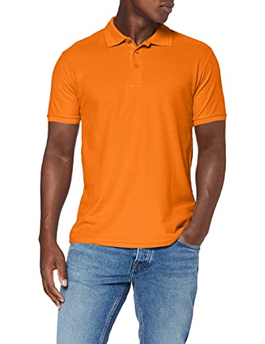 Fruit of the Loom Herren 65/35 Poloshirt, Orange-Orange, S von Fruit of the Loom