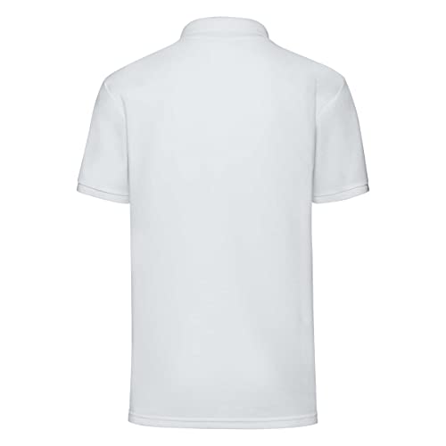 Fruit of the Loom Herren 65/35 Polo Poloshirt, Weiß (White 000), XX-Large von Fruit of the Loom