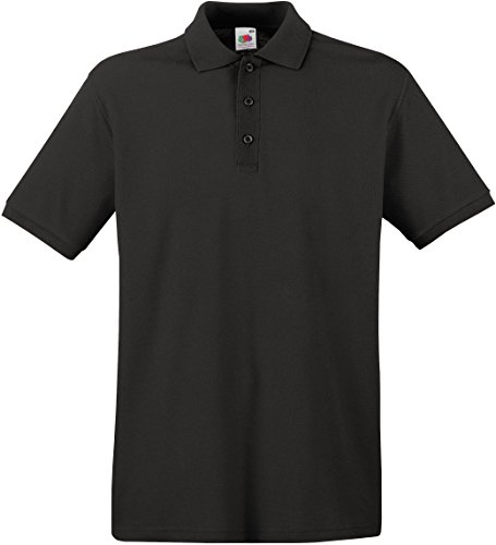 Fruit of the Loom Herren Poloshirt SS035M 3XL,Light Graphite Fruit of the Loom Herren Poloshirt SS035M 3XL,Light Graphite von Fruit of the Loom