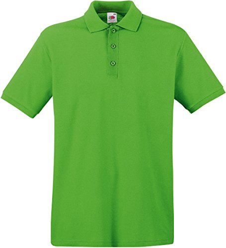Fruit of the Loom Herren Poloshirt SS035M XXL,Lime von Fruit of the Loom