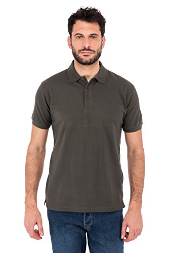 Fruit of the loom Herren Premium Polo Poloshirt, Grau (Light Graphite Gl), Large von Fruit of the Loom