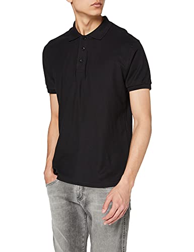Fruit of the Loom Herren Premium Short Sleeve Poloshirt, Schwarz, XL Fruit of the Loom Herren Premium Short Sleeve Poloshirt, Schwarz, XL von Fruit of the Loom