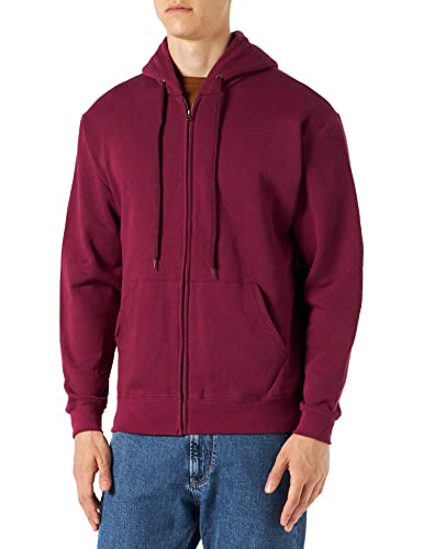 Fruit of the Loom Herren Pull-Over Classic Kapuzensweat, burgunderfarben, XXL von Fruit of the Loom