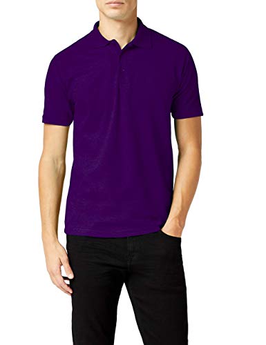 Fruit of the Loom Herren 65/35 Poloshirt, Violett-Violett, L von Fruit of the Loom